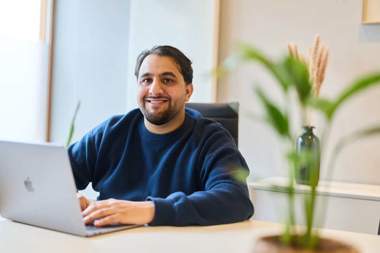 Team van recruitmentbureau Quikr Talent op kantoor in Huizen