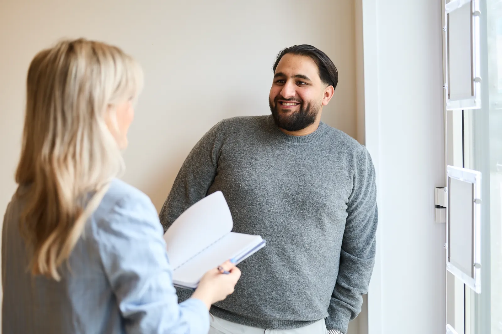 Persoonlijke intake door recruitmentbureau Quikr Talent voor een werkgever in Amersfoort