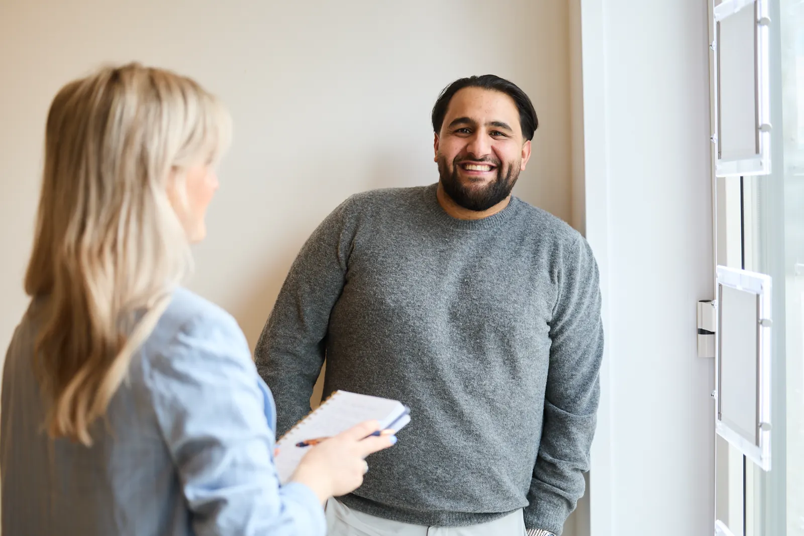 Persoonlijke intake door recruitmentbureau Quikr Talent voor een werkgever in Baarn