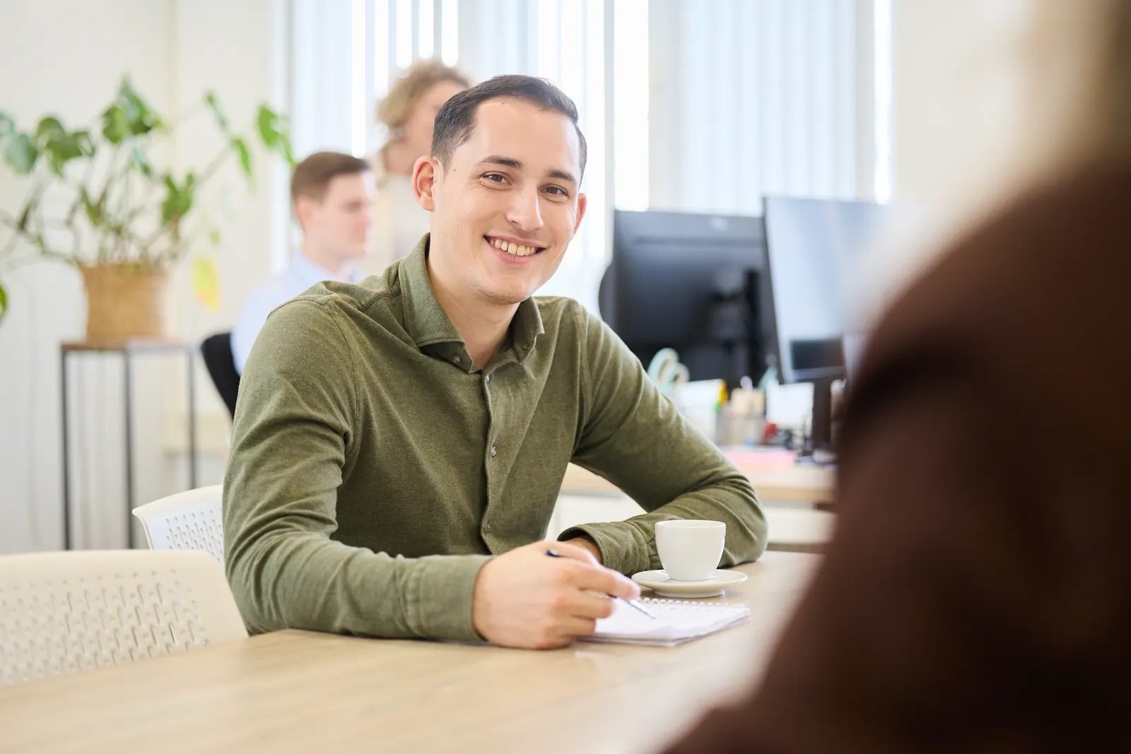 Persoonlijke intake door recruitmentbureau Quikr Talent voor een werkgever in Naarden
